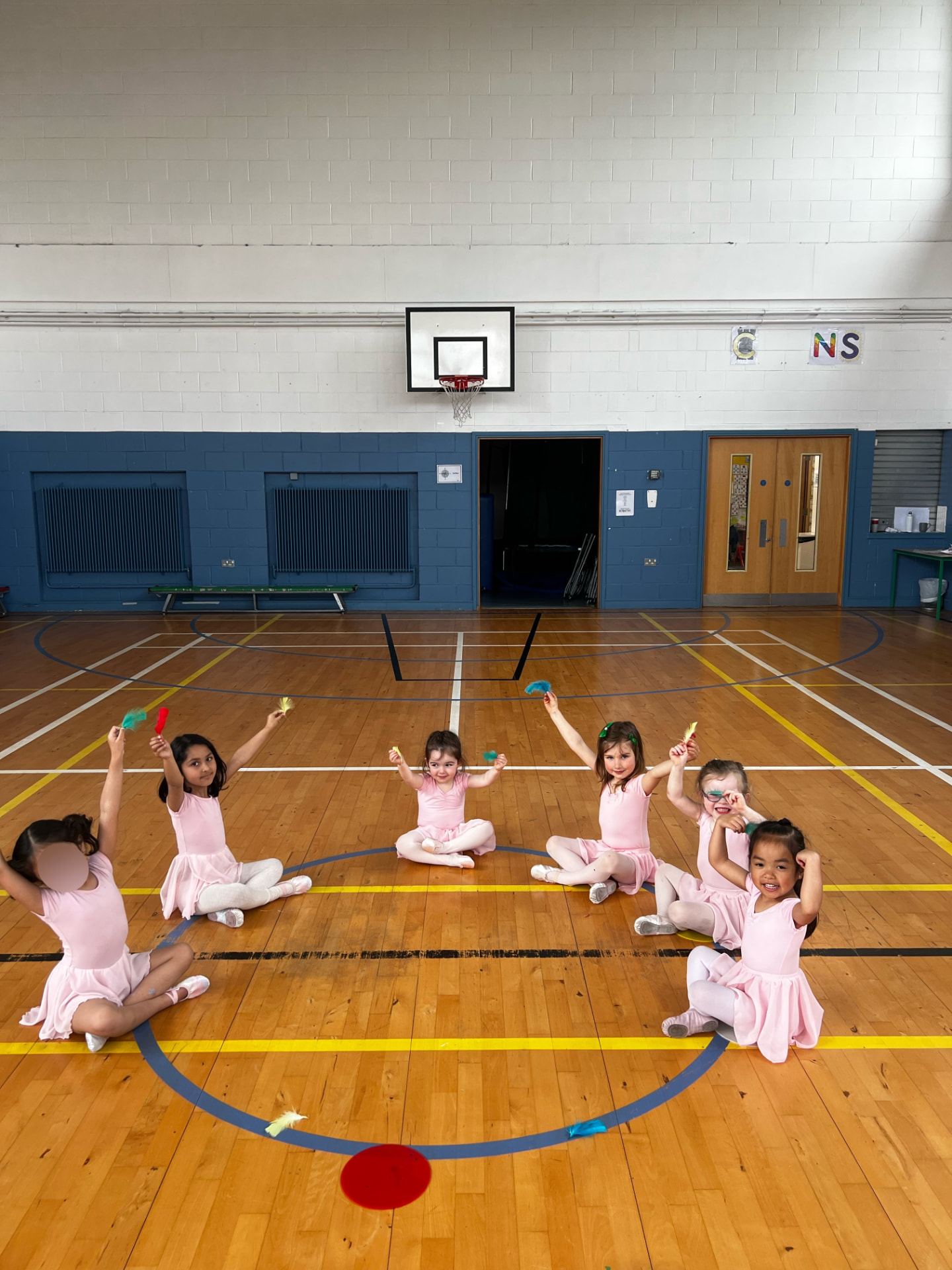 Young children enjoying a pre-school ballet class in Dublin